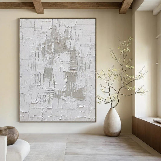 Exquisite Hand - Painted Textured Abstract on Canvas for Bedroom & Hallway DKH1063
