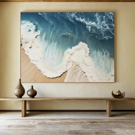 Massive Abstract Wall Art for Dining Room & Entryway LargeART1549