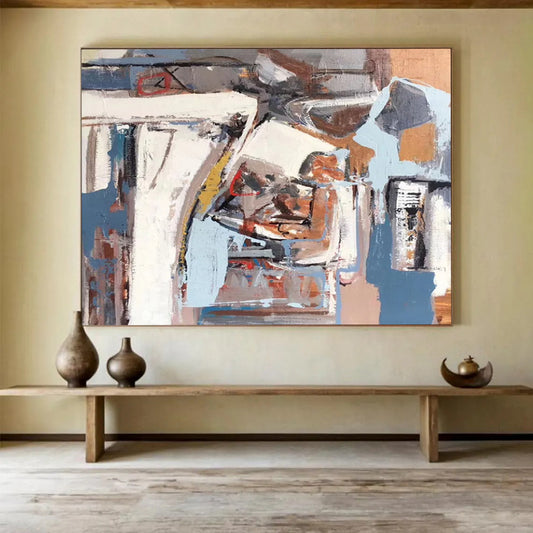 Abstract Coastal Collage - Modern Office Creativity DLZ026