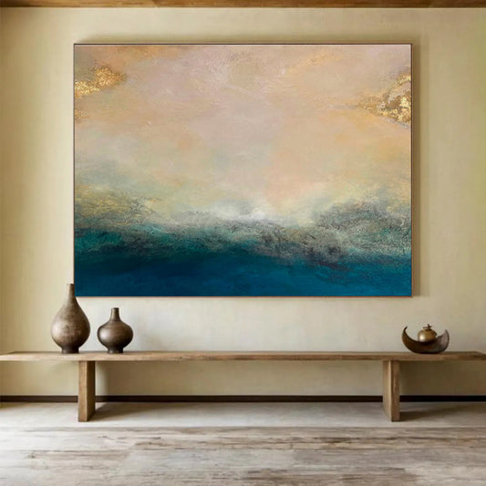 Gigantic Textured Hand - Applied Abstract Wall Mural for Memorable Settings DKH770