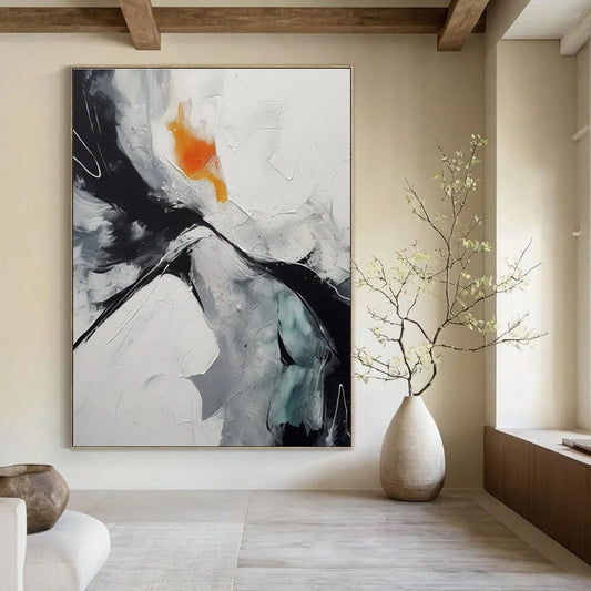 Hand-Painted Personalized Abstract Canvas for Bar & Hotel LargeART1464