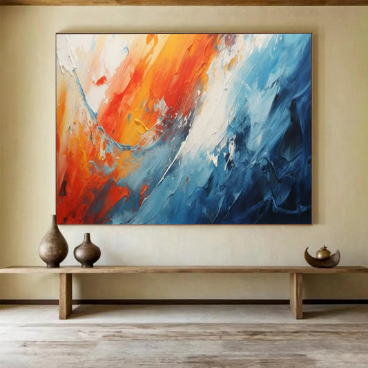 Impressive Colossal Abstract Wall Mural for Bar & Hotel LargeART1704