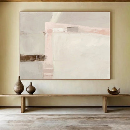Large - Sized Abstract Canvas for Bedroom & Dining Room DKH432