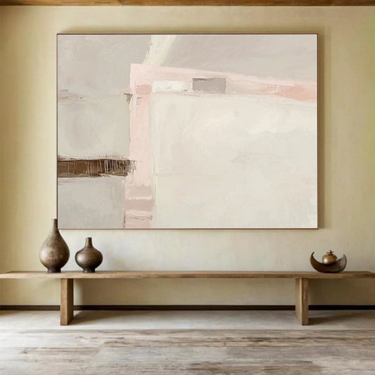 Large - Sized Abstract Canvas for Bedroom & Dining Room DKH432