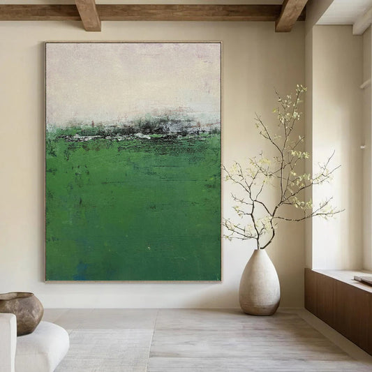 Vast Hand - Painted Textured Abstract Canvas for Conference Room & Gallery DKH1207