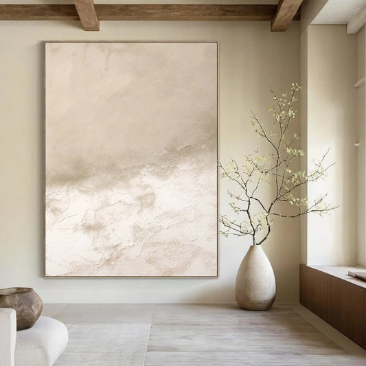 Jumbo - Sized Hand - Painted Custom Abstract Painting for Office and Bedroom DTP078