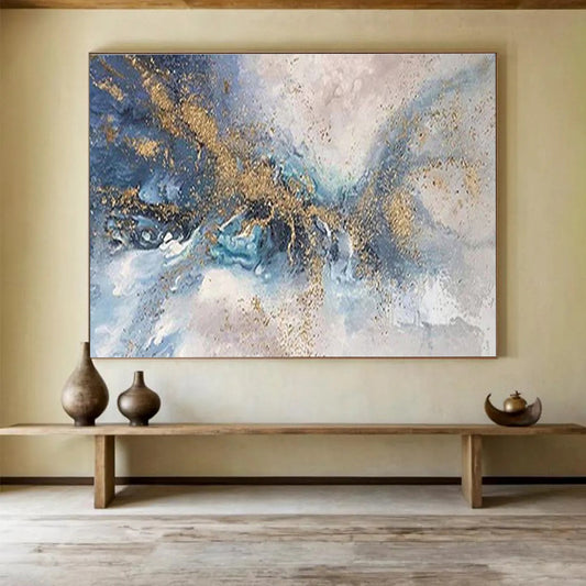 Dynamic Large Abstract Painting for Bar & Hotel Suite DKH893