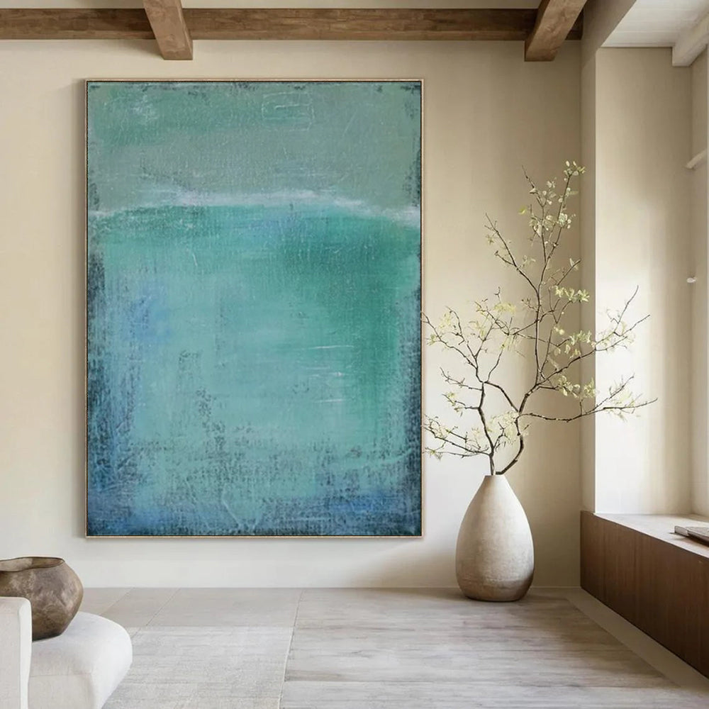 Monumental Hand-Painted Abstract Wall Art for Bedroom & Dining Room LargeART2320