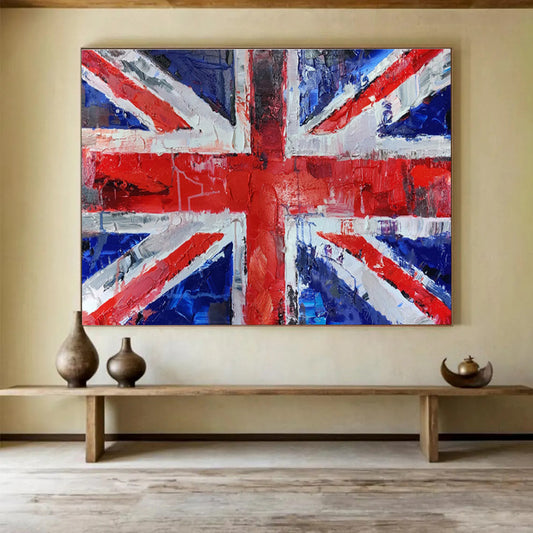 Personalized Hand-Painted Wall Art for Entryway & Living Room DKH120