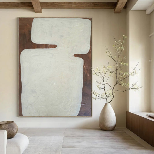 Breathtaking Custom - Rendered Textured Canvas Abstract for Bar & Bedroom DKH1082