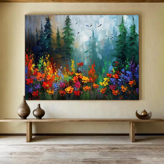 Prestigious Original Grand Textured Hand - Crafted Abstract Artwork for High - End Interiors DKH839