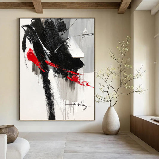 Wild West Textured Abstract Wall Art for Bar & Ranch House LargeART2088
