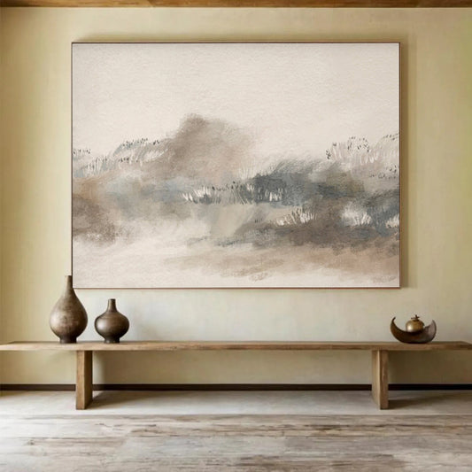 “Harmonious Visions” Large - Sized Abstract Painting for Office & Bedroom DKH244