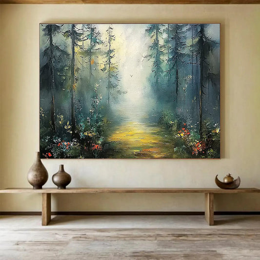 Statement - Making Large Abstract Canvas for Living Room & Office DKH871