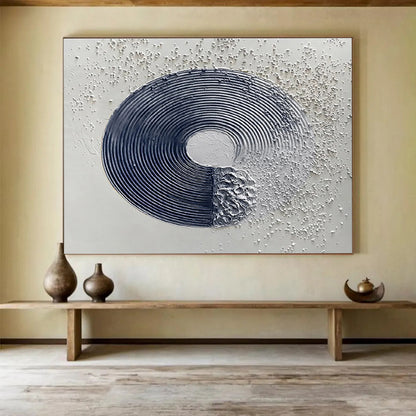 “Symphony of Elements” Large - Format Abstract Canvas for Dining Room & Living Room DKH211
