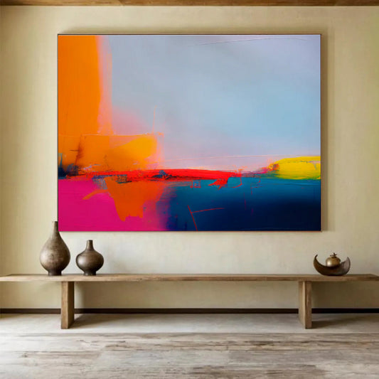 Gigantic Textured Abstract Wall Mural for Bedroom & Dining Room DKH483