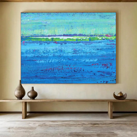 Whimsical Large Abstract Wall Decor for Bedroom & Office LargeART1793