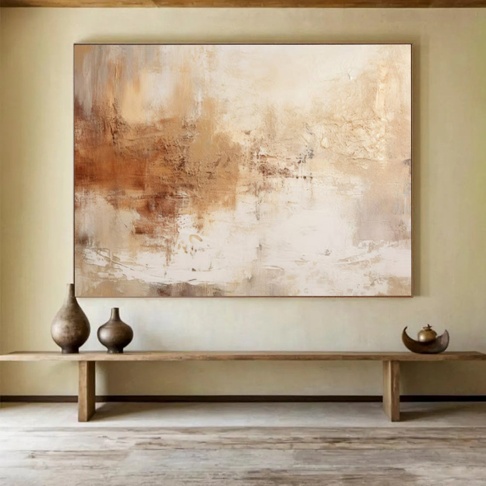 Dramatic Oversized Abstract Canvas for Living Room & Dining Room LargeART1723