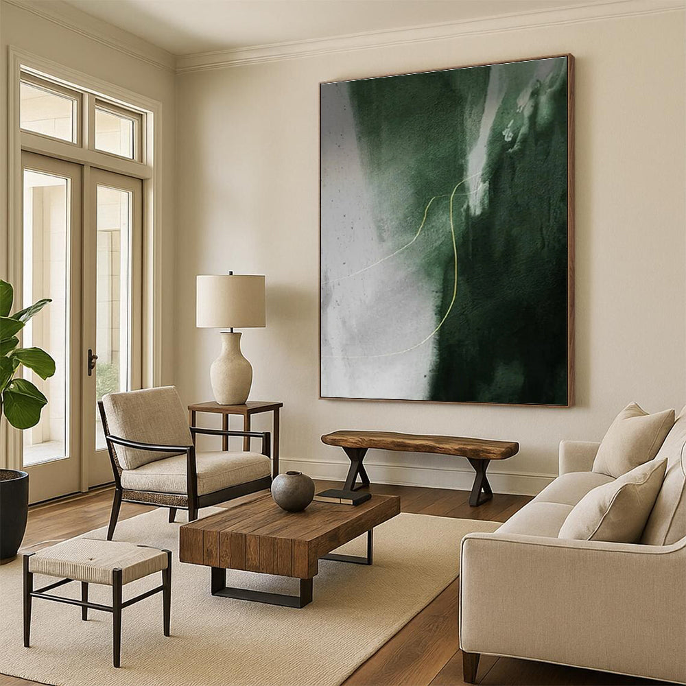 Super-Sized Tailored Hand-Painted Abstract Art for Hotel Lobbies LargeART0649