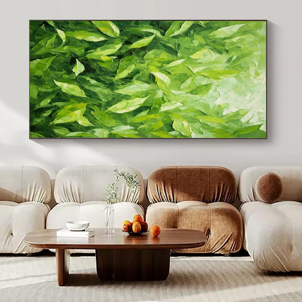 Large Abstract Canvas for Pantry Shelf Areas - Commissioned Acrylic on Canvas