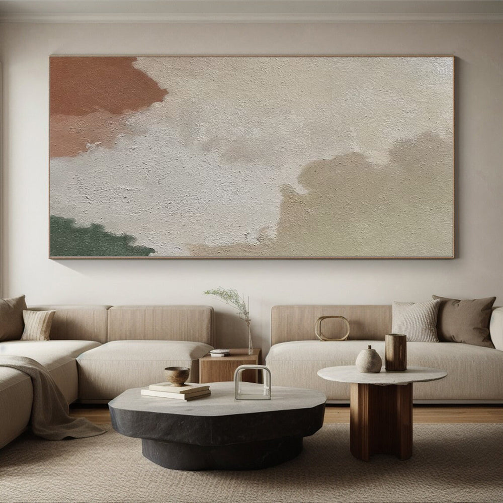 Mammoth Custom Abstract Canvas for Home Indoor Pool Feature Wall