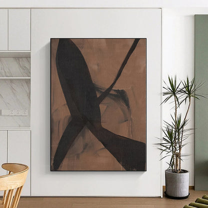 Giant Made-to-Order Abstract Painting for Mudroom Entryways