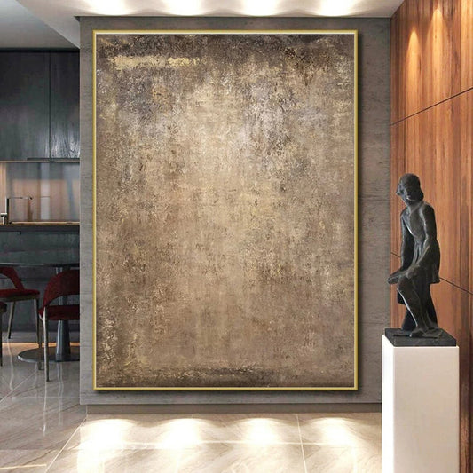 Enormous Custom-Made Hand-Painted Abstract Wall Art for Cultural Centers LargeART0647