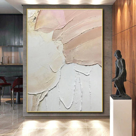 Colossal Personalized Abstract Wall Art for Reading Nook Window Seat