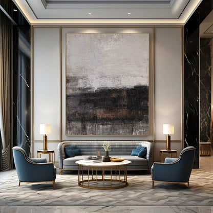 Extra-Large Hand-Painted Modern Abstract Festival Art for Cultural Event Outdoor Pavilions