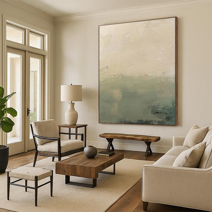 Gigantic Custom Hand-Painted Abstract Painting for Music Venues LargeART0657