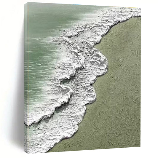 Staggering Hand-Brushed Abstract Painting for Artistic Expression LargeART0639