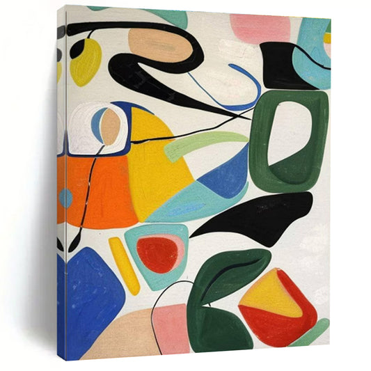 Gigantic Hand-Crafted Abstract Canvas for Impactful Wall Art LargeART0635