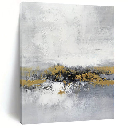 Super-Sized Custom Abstract Painting for Home Bar Back Wall