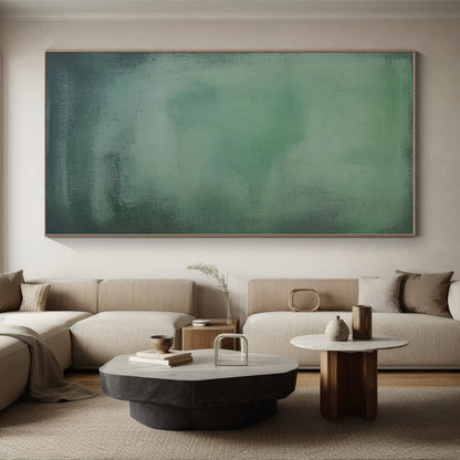 Custom Large-Scale Hand-Painted Abstract Canvas for Family Room Gathering Space LargeART0572