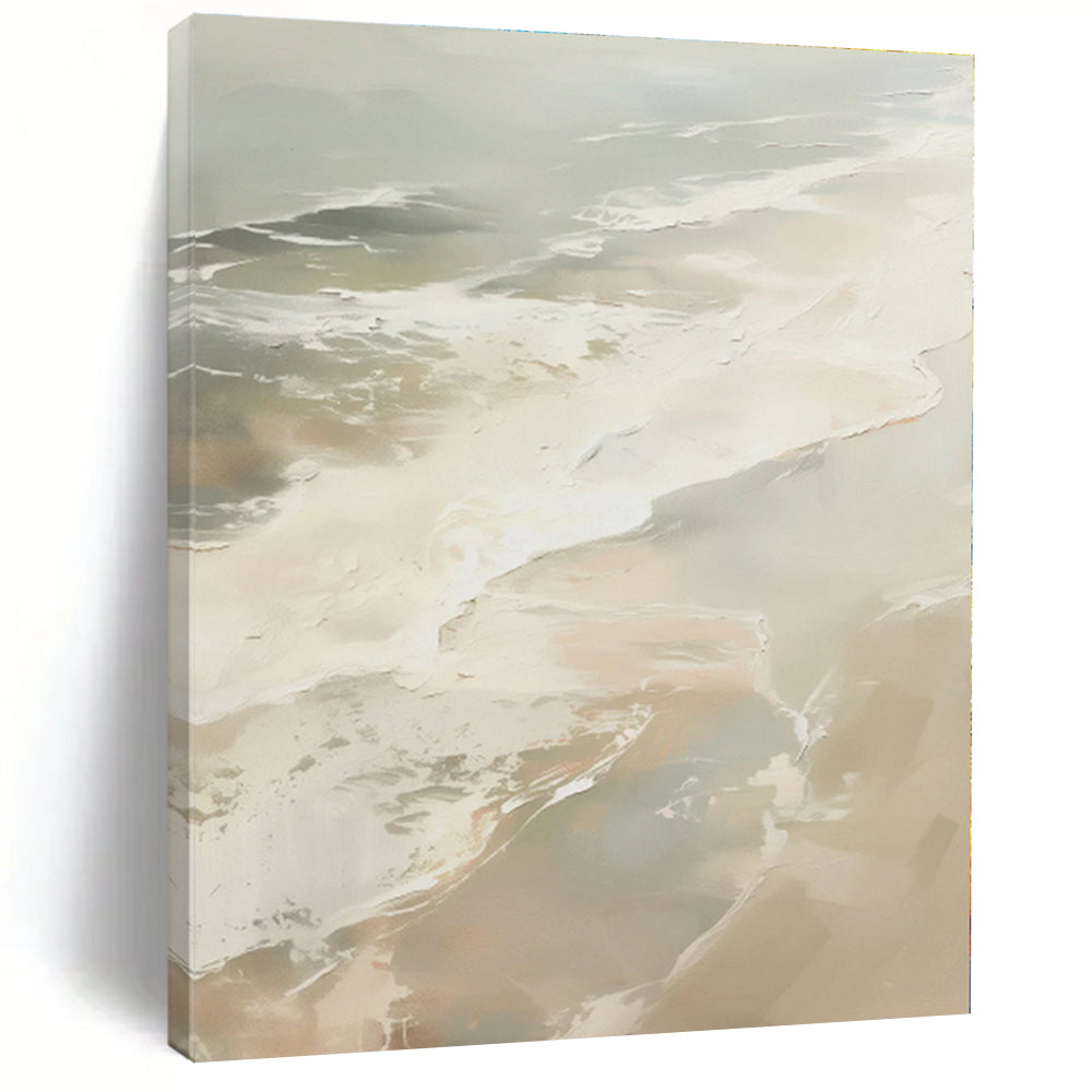 Mammoth Custom Abstract Canvas for Home Indoor Pool Lounge Area Wall