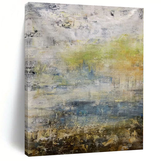 Colossal Made-to-Order Abstract Wall Art for Reading Nook Alcove