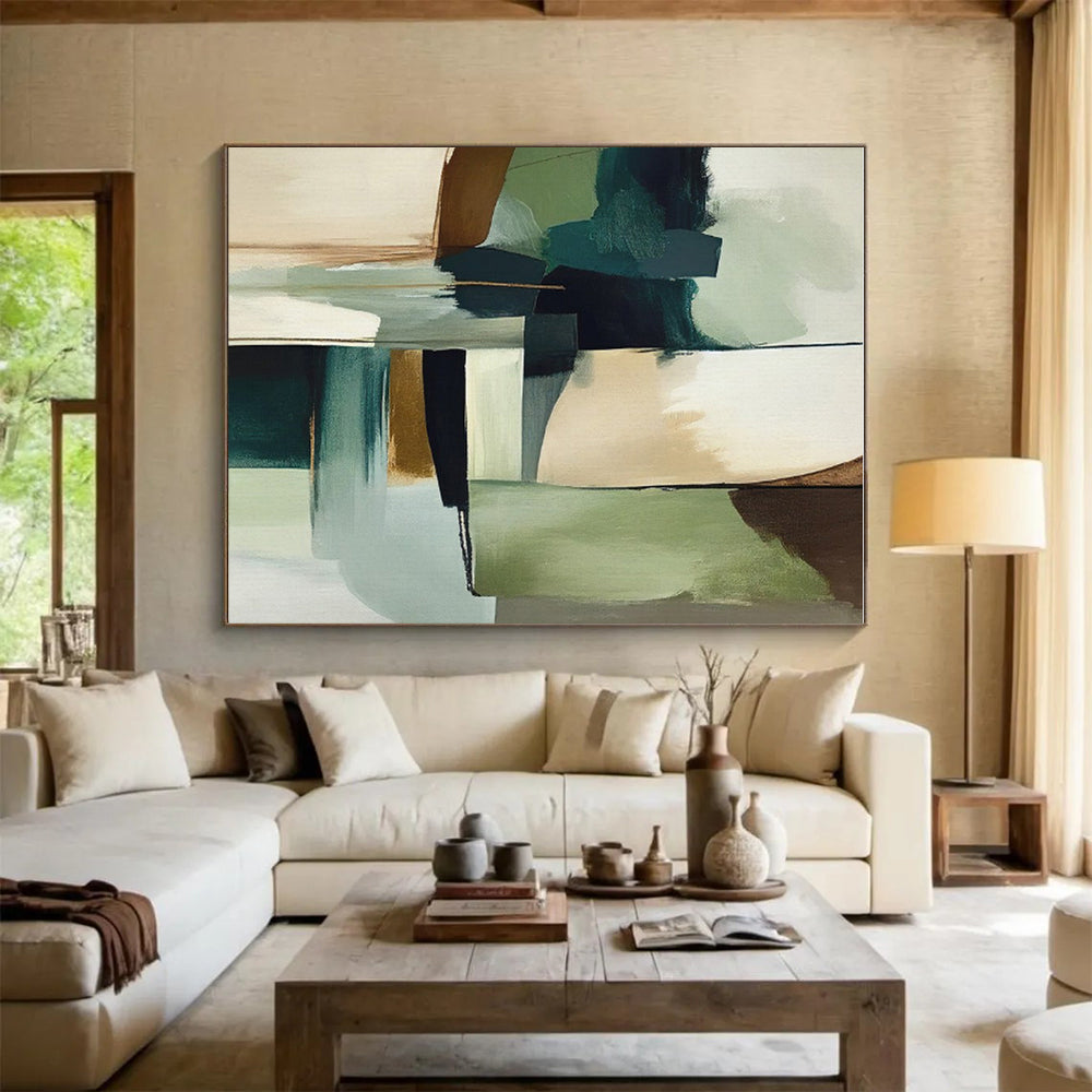 Colossal Modern Abstract Wall Art for Entryway First Impression in Contemporary Homes
