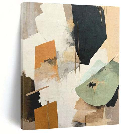Colossal Modern Abstract Wall Art for Contemporary Mudroom Pet Food Storage Wall