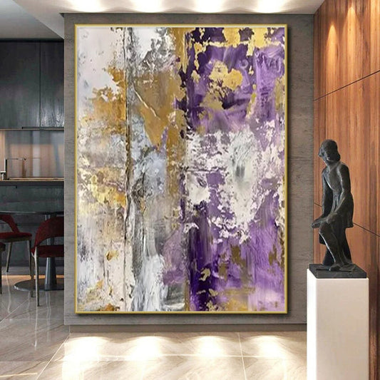 Extra-Vast Modern Abstract Canvas for Co-Working Space Collaborative Zones