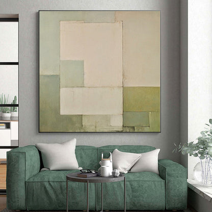 Immense Made-to-Measure Abstract Art for Basement Game Room Feature Wall