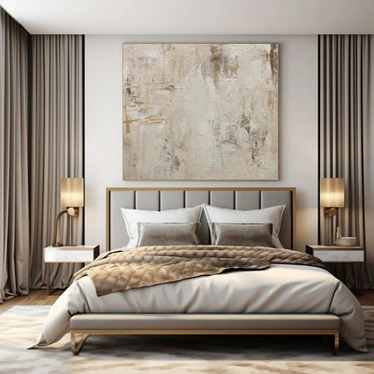 Giant Hand-Painted Abstract Wall Art for Animal Shelter Adoption Areas