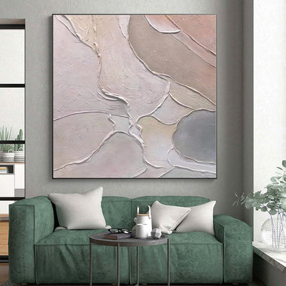 Enormous Customized Abstract Canvas for Pet Playpen Feature Wall