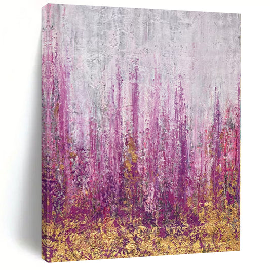 Monumental Abstract Expressionist Canvas - Commissioned Mixed Media for Contemporary Art Galleries