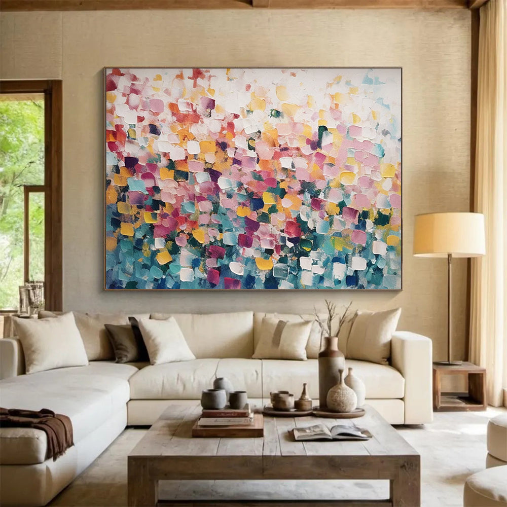 Pastel Dot Abstract - Soft & Dreamy Bedroom Decor DLZ162