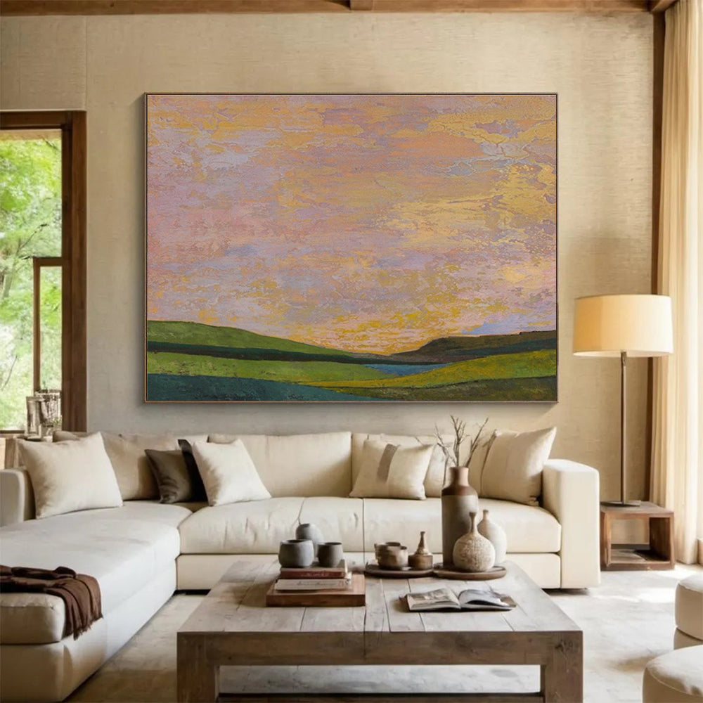 Immense - Sized Abstract Wall Decor for Bedroom & Hallway DKH438