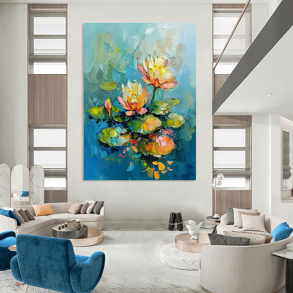 Stupendous Hand-Painted Abstract Wall Installations for Bar & VIP Lounge LargeART2240