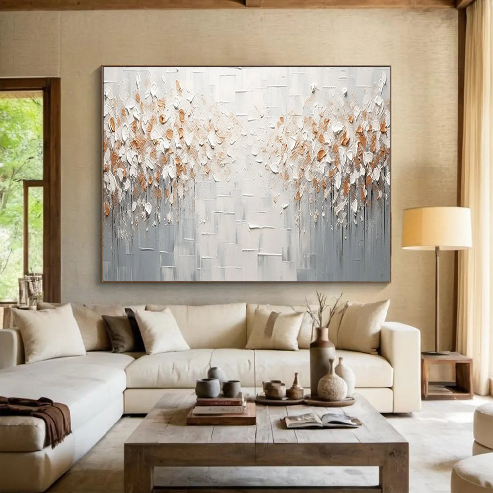 Custom - Crafted Giant Abstract Art for Event Tent DKH047