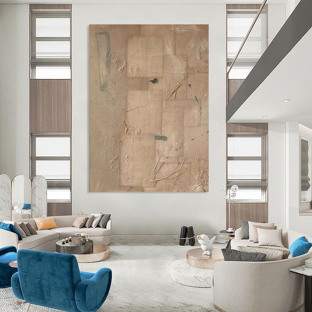 Big-Size Custom Abstract Paintings for Office & Hallway DTP336