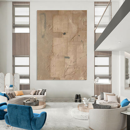 Big-Size Custom Abstract Paintings for Office & Hallway DTP336