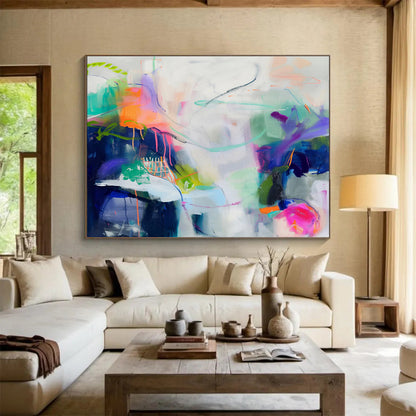 Gigantic Textured Abstract Wall Mural for Living Room & Bar DKH496